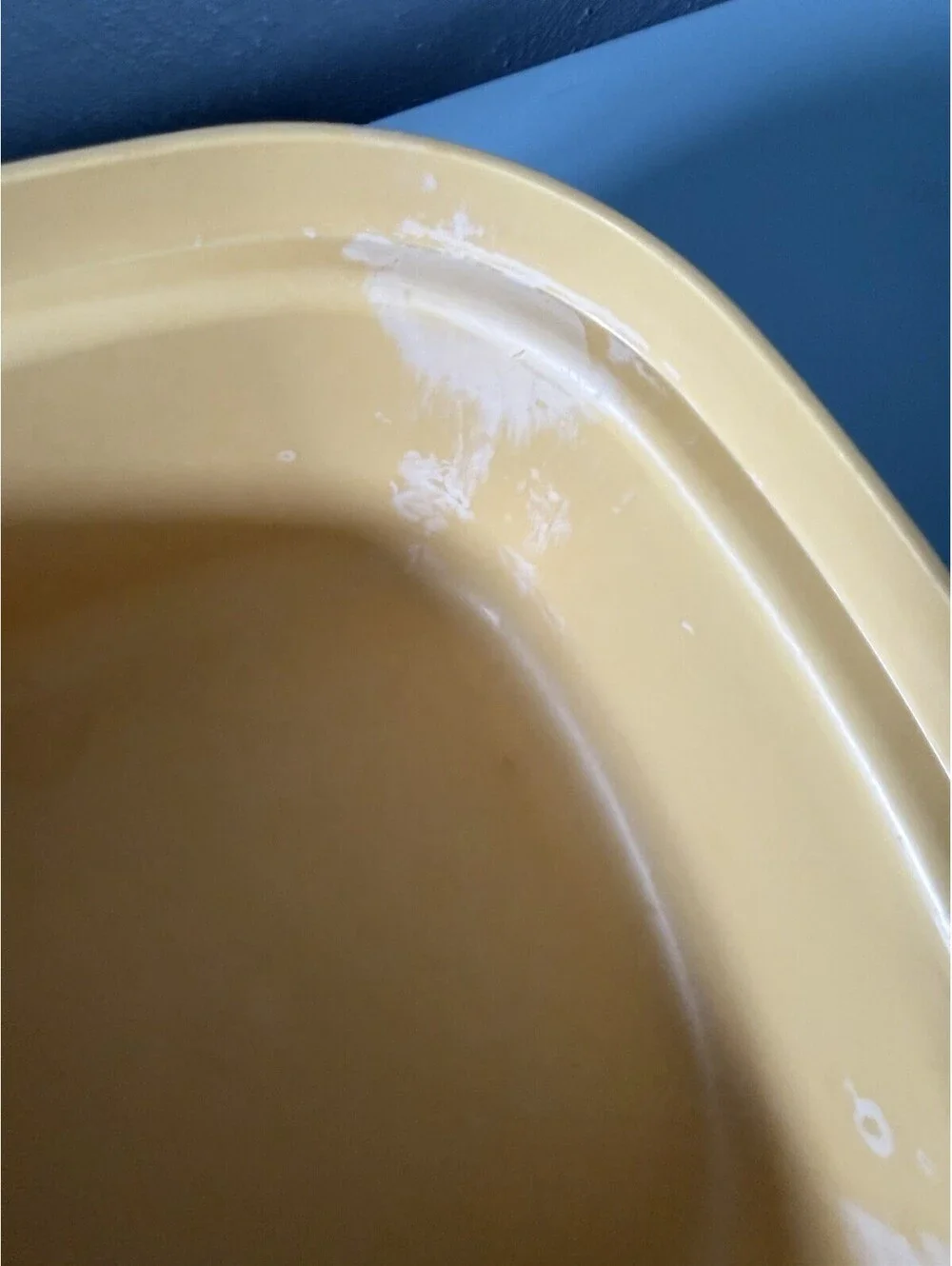Vintage Tupperware Harvest Gold Steam N Store With Lid NO Strainer